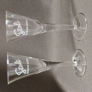 5.75" Stoli Russian Vodka shot glasses